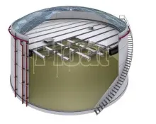 Floating roof, Tank seal, Geodesic Dome, Roof Drain, Oil Skimmer, Floating Suction, Filter, media filter, bag filter, cartridge filter